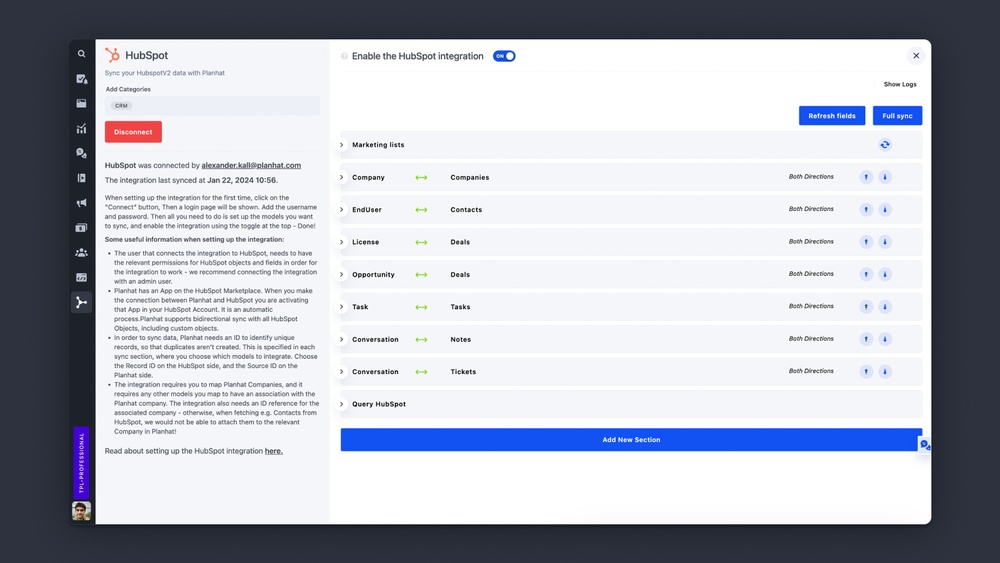 Planhat Vs Hubspot