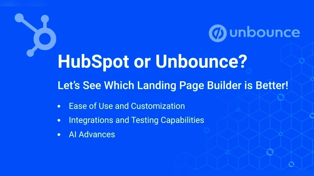 Unbounce Vs Hubspot